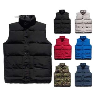 Från Kanada Vest Puffer Jacka Parka Gilet Jackets västar Män kvinnor Vintergås ner Mens Designer Coat Ytterkläder Size S-3XL 04