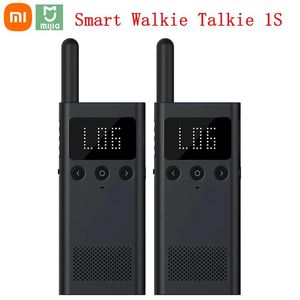 Talkie original xiaomi mijia smart walkie talkie 1s com o gestora de rádio fm smartphone de aplicativo de aplicativo de aplicativo Localização compartilhar