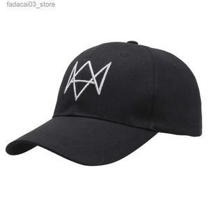 Ball Caps Solid Color Baseball Caps Mężczyźni Kobiety Cosplay Dog Snapback Hip Hop Cap Kapita Summer jesienna Unisex Golf Trucker Hat Casual Gorras Q240116