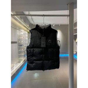 Designer Canada Gilet Tasca d'oca Giacche Uomo Capispalla Piumino Cappotto Casual Cerniera Distintivi Girocollo Inverno Abiti senza maniche Colore multiplo Alta qualità KU6S