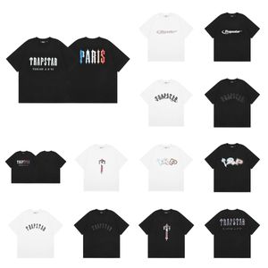 designers mens womens Trapstar Mens T Shirts t shirts Fashion Street tide Letter printing Cotton shirts Sports trapstar tees size S-XL