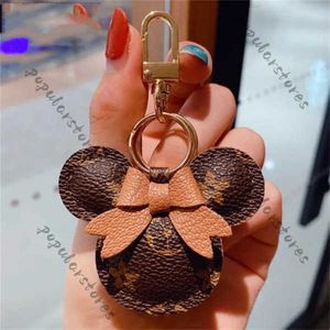 Zubehör Designer Schlüsselanhänger Maus Diamant Schlüsselanhänger Design Auto Schlüsselanhänger Tasche Charme Gunst Blumenanhänger Schmuck Schlüsselanhänger Mode Pu ELZR