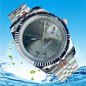 vintage designer fluted bezel watches 41mm automatic watches designer womens watch Wristwatches fashion luxury Black blue Dial Stainless Steel Mens Watch luxury