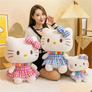 Christmas Cute Cat Doll Cartoon P Toy Childrens Pillow Girl Birthday Gift Wholesale Drop Delivery Dhsv6