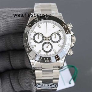 Automatic Mechanical Watches Sapphire watch mens Clean Chronograph factory Ceramic bezel model 904L Case stainless steel strap waterproof