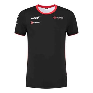 F1 Racing Suit 2023 New Hass Team Magnusson Samma sommar Men's Short Sleeve T-Shirt Polo Shirt Anpassning