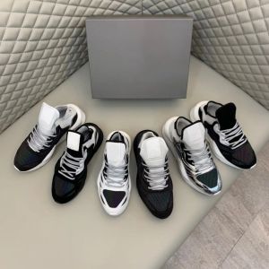 Y3 sko designer kaiwa chunky män y3 casual skor äkta läder gul svart röd vit y-3 sneaker storlek 36-45