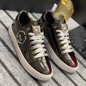 A mais alta qualidade Scarpe Plein Sneakers respirável Chaussure Chaussure Phillip Metal Elements Mens Casual Shoes