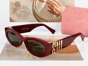 SMU EYEWEAR SUNGLAE Eye na kotach o okularach retro przez 11ws z literą kobiety Deigner Hot Women Ladie Side Uv400 Ochronne zużycie zużycie oryginalne zużycie gły