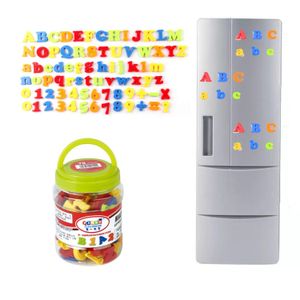 Decorative Objects Figurines 78Pcs Cute Fridge Magnets Stickers For Kids Children Letter Number Symbol Refrigerator Early Education Dhfln