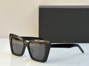 Дизайнерские солнцезащитные очки для мужчин, женщин, мода 810 Cateye Summer CR-39, авангардные очки, стиль, защита от ультрафиолета, популярность, квадратные ацетатные полнокадровые очки, случайные