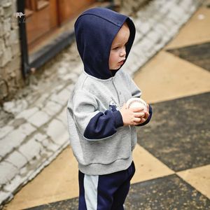 Dave Bella Tuta per bambini Autunno Ragazzo Due pezzi Maglia Comoda Casual Moda Sport All'aperto DB3236424 240115