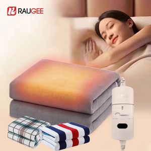 Electric Blanket 220/110V Thicker Heater Heated Blankets For Bed Thermostat Electric Heating Blanket Winter Heated Mat 150*180 240115