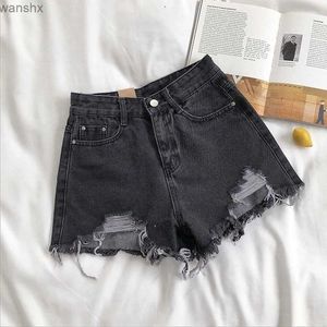 Mäns jeans feynzz casual blå denim shorts kvinnor sexiga höga midjeknappar fickor smala passformar 2022 sommar strand streetwear jeans shorts shorts