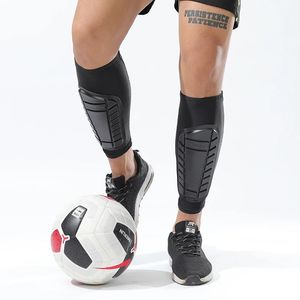 Спортивные футбольные щитки для голени, компрессионные футбольные рукава, сотовая губка, защитная икра, баскетбольная нога, спортивная защита для голени, мужская нога 240115