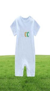 Baby Rompers Boys Girls Letter Print Pure Cotton Shortsleeved and Long Sleeve Phemsuit Newborn Romper G365764420