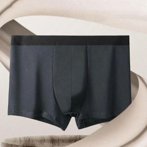 Cuecas u-bag design boxers macio respirável masculino com tecnologia de secagem rápida tecido de absorção de umidade plus size roupa interior firme