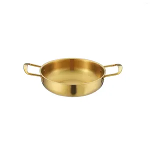Bowls Handles Ramen Noodle Soup Pot Multi Functional Durable Gold High Temperature Resistant Note Package Content