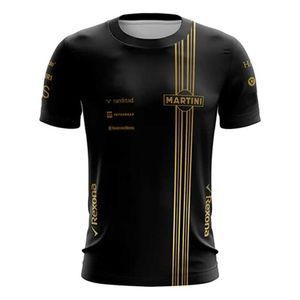 Mens kortärmade T-shirt F1 Team Extreme Sports Shirt Högkvalitativ bekväm avslappnad stor 100-5xl 2024 Ny säsong