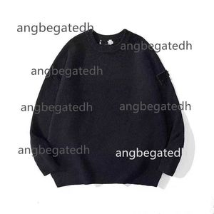 Erkek Sweatshirt Tasarımcısı En Kaliteli Kadınlar Erkek Taşları Sweaters Hoodies Örgü Mürettebat Boyun Uzun Slevee Çift Giyim Bahar Sıcaktopları 01WBY9