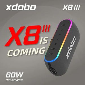 Колонки XDOBO X8IIIBluetooth-динамик, уличный музыкальный плеер, цветной беспроводной сабвуфер, глубокий бас, портативный динамик на стойке