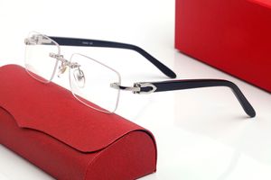 Designer-Sonnenbrillen für Carti-Brillen, Büffelhorn, Herren und Damen, klassisch, quadratisch, Freizeit, rechteckig, mehrfarbig, modische Rahmen, Sonnenbrille, Geschenk EE