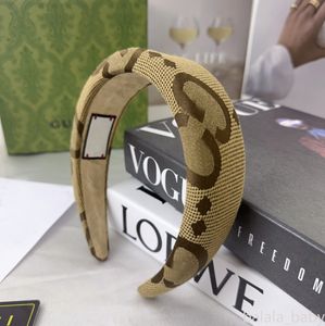 Vintage Brand Classic Letter Headband DesignerJewelry Women HairBands HeadWrap Girl Hairband Hair Hoop Female HairJewelry