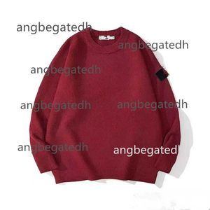 Erkek Sweatshirt Tasarımcı En Kaliteli Kadınlar Erkek Taşları Sweaters Hoodies Örgü Mürettebat Boyun Uzun Slevee Çift Giyim Bahar Sıcaktopları 01952E