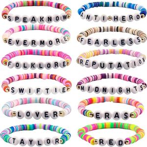 Blangle 12pcs 1989 Reputation Friendship Bracelets ERAS per i fan degli amanti della musica