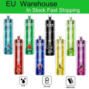 Magazzino UE vape puff 15000 16000 hifancy vape torta usa e getta dispositivo per sigaretta elettronica 2% 3% 5% bobina a rete batteria ricaricabile carrelli preriempiti baccelli usa e getta