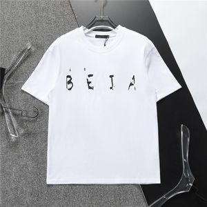 Yyss 2024 Designer T-shirts män kvinnor streetwear t shirt mens korta ärm tees par bokstav tryck toppar asiatisk storlek m-3xl njn