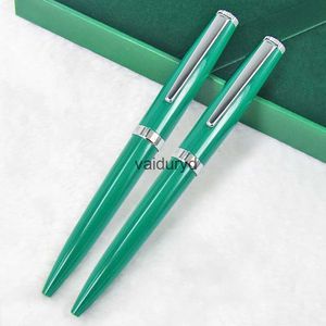 Ballpoint Pens PPS Luxury ic Metal Green Spray Paint Ballpoint Pen Office School Writing Stationery With RX Box Set Gift Refillsvaiduryd