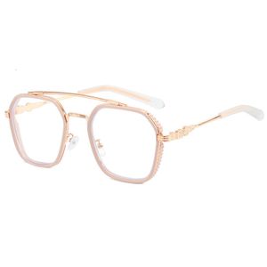 2024 designer de luxo CH óculos de sol para mulheres cromos óculos quadros homens nova lente plana equipada miopia coração óculos quadro senhoras unisex óculos 33sy