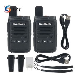 Talkie Tzt Hamgeek Mini3358w 2pcs Mini Walkie Talkie Vhf Uhf Transceiver 8w 23km 16channel Vhf Uhf Radio