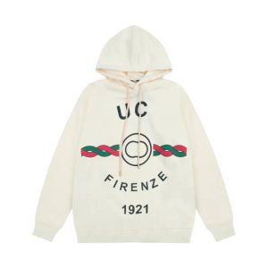 24S Męski projektant z kapturem z kapturem Męskie bluzy czyste bawełniane nowa litera drukowanie High-end Trend Wszechstronna moda uliczna unisex ubranie