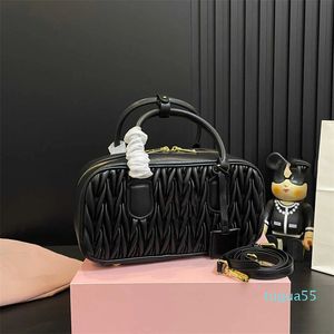 أكياس كتف مربعة Matelasse Bowling Bag Womens Hobo Handbags Cross Bodys Cosmetic Bag Bag Tote Travel