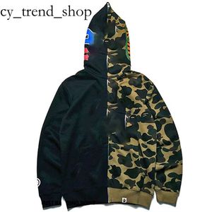 Bapesta Hoodie Designer Men Hoodie Full Zip Up Shark Hoodie Woman Camouflage Jacket Hoody Hooded Sweatshirt Womens Sweater Long Sleeve Tech Fleece Bapestar 29