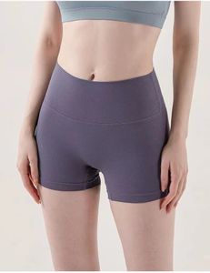 LU-650 Pantaloncini da yoga da donna Completi con abbigliamento da fitness per esercizi Hotty Short Ragazze che corrono Pantaloni elastici Tasche per abbigliamento sportivo Pantaloncini caldi Yoga Pantaloni sexy Slim Fit Corsa