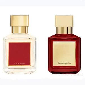 Rouge Perfume 70ml 540 bottiglia rosso dorato Extrait De Parfum Paris Uomo Donna Fragranza Fragranza spray con odore a lunga durata