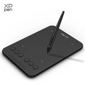 XPPen Deco Mini 4 Tablet de desenho digital com 6 teclas de atalho 8192 níveis Tablet gráfico Suporte Android Mac Windows Assinatura 240115