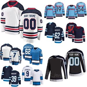 Team Hockey 54 Dylan Samberg Jersey Kinderen Heren Dames 19 David Gustafsson 39 Laurent Brossoit 62 Nino Niederreiter 9 Alex Iafallo 7 Vladislav Namestnikov 17 Adam Lowry