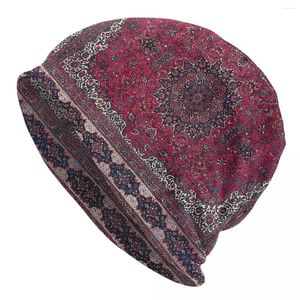 Berets Sabre Meshed Bonnet Homme Fashion Thin Hat Bohemian Boho Style Skullies Czapki dla mężczyzn Kobiety Kreatywne kapelusze