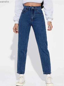 Jeans da donna Vintage Estetica Vita alta Jeans da donna Moda Nuovo 2023 Pantaloni larghi a gamba larga Abbigliamento donna economico e offerta di spedizione gratuita