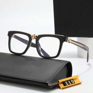 2024 Designer di lusso CH Occhiali da sole per uomo Donna Chromes Montature per occhiali Nuovo piatto Classico Moda ottica Cuore Montatura per occhiali Uomo Occhiali unisex di alta qualità 7D5O