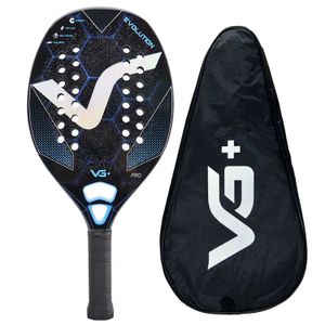 Pro Racket Beach Tennis Full/12K/Kevlar Carbon EVA SOFT with Cover Bag Tenis Raquete Beach Tennis 240116