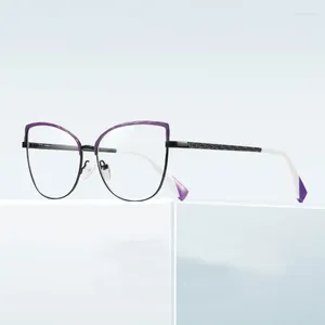 Okulary przeciwsłoneczne ramy okulary rama Kobiety Stylowe kot Oko owalne modne optyczne okulary przybycia Kolorowe okulary okulary recepty