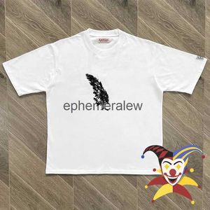 Męskie koszulki 2023ss Kapital Kountry T Shirt Men Kobiety Druk Tree T-shirt T-STIRE TOP TEESEPHEMERALEW