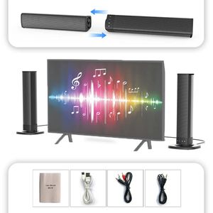 SoundBar Super Power Sound Blaster Wireless Bluetooth -högtalare Surround Stereo Home Theater System Subwoofer TV Projector Powerful BS36