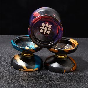 Yoyo Professional Magic Yoyo Metal Yoyo with 10 Ball Bearing Alloy Aluminum High Speed Unresponsive YoYo Toy Yoyo for Kids Adult 240116