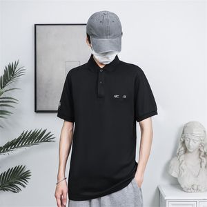 Stylist Shirts Brand Mens Designer Polo T Shirt Summer Fashion Breathable Short-sleeved Lapel Casual Tops Letter Print Cotton Short Sleeve Tees